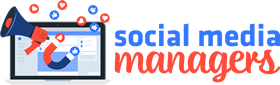 Social Media Managers | Social Media Management and Advertising Logo